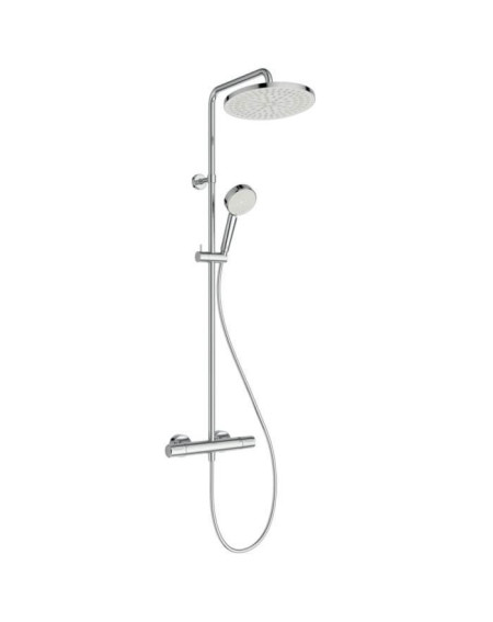 Ideal Standard Ceratherm T25N virštinkinė dušo sistema, chromo spalvos