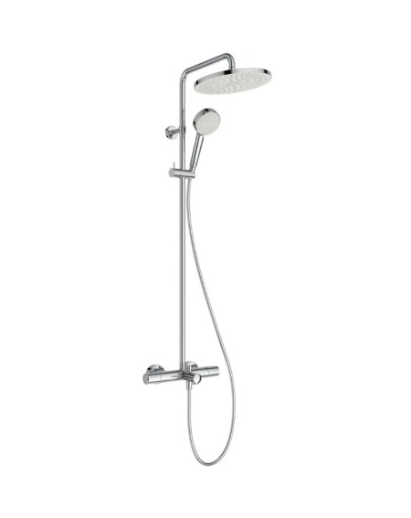 Ideal Standard Ceratherm T25N virštinkinė termostatinė dušo/vonios sistema, chromo spalvos