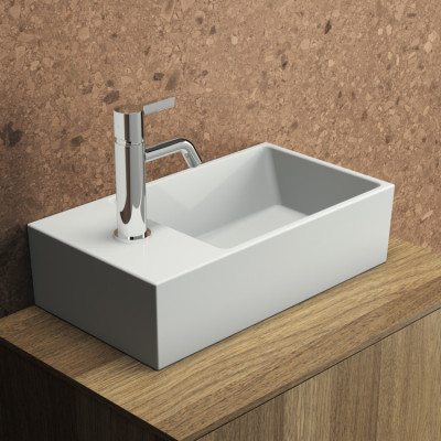 Ideal Standard Extra ant stalviršio pastatomas praustuvas, skylė kairėje, 45cm