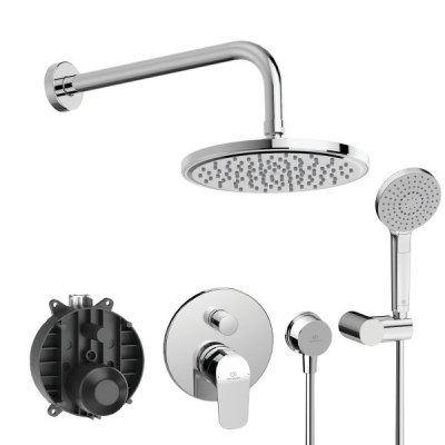 Ideal Standard Ceraflex potinkinė dušo sistema (BC447AA), chromo spalva