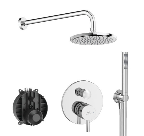 Ideal Standard Ceraline potinkinės dušo sistemos komplektas (pasirinkite spalvą)