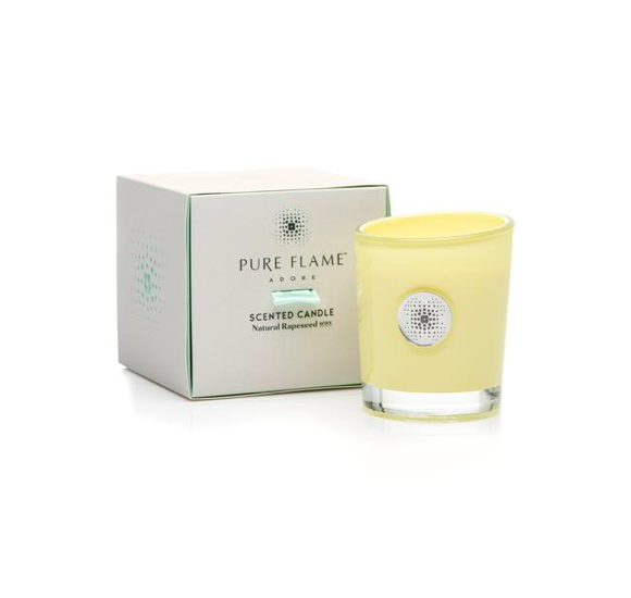 Kvepianti žvakė PURE FLAME Adore FLOWER POWER, 210g