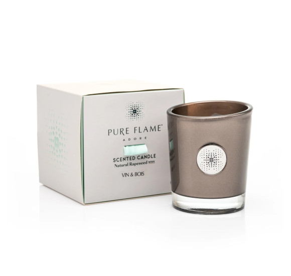 Kvepianti žvakė PURE FLAME Adore VIN & BOIS, 210g
