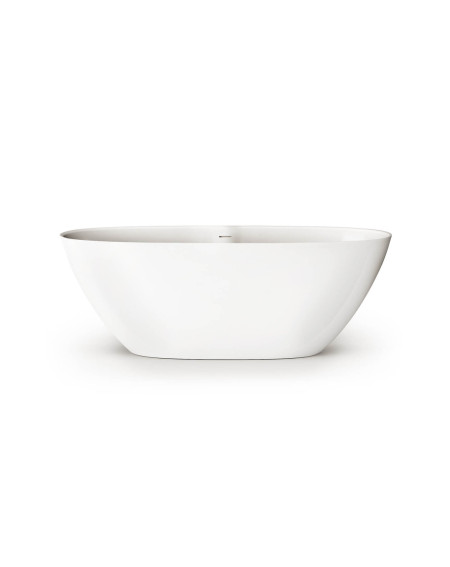 PAA Perla laisvai pastatoma akmens masės vonia  175 x 76 cm, pasirinkite spalvą