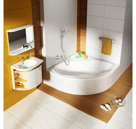 Ravak NewDay 140x140, kampinė vonia, akrilas
