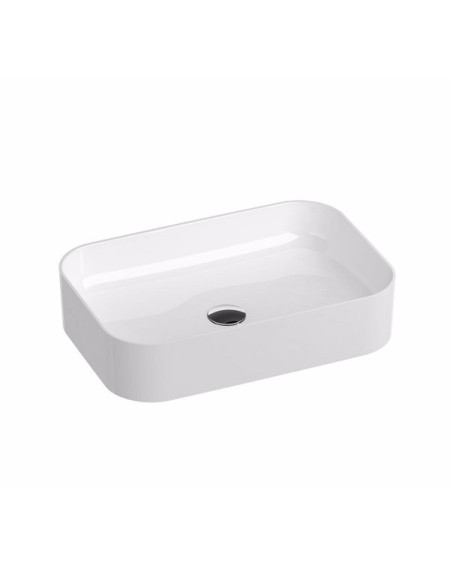 RAVAK pastatomas ant stalviršio Ceramic 550 R Slim praustuvas, baltas