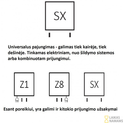 Terma Vivo rankšluosčių džiovintuvas 67-163cm