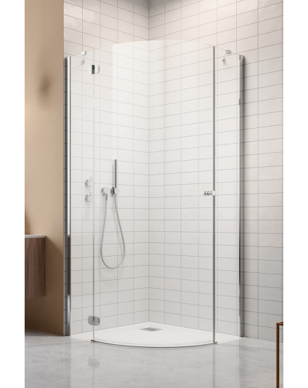 Radaway Torrenta PDJ 90x90 pusapvalė dušo kabina