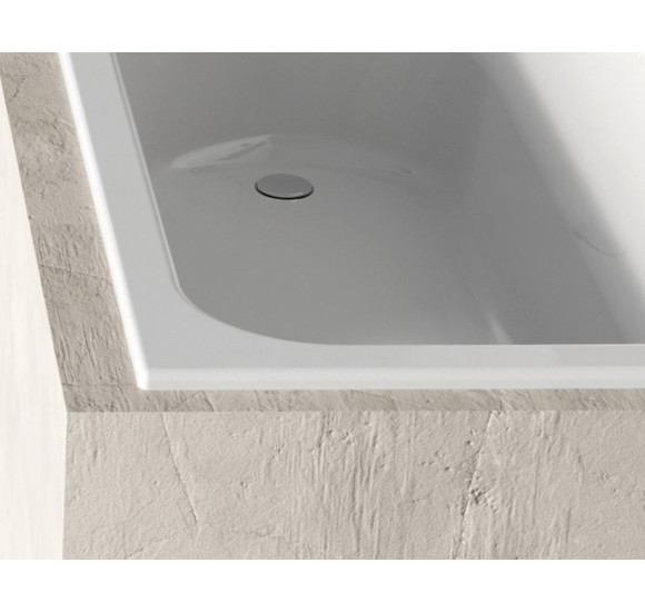 Ravak Chrome Slim 150x70, 160x70, stačiakampė vonia, akrilas (pasirinkite dydį)