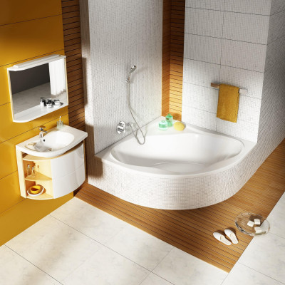 Ravak NewDay 150x150, kampinė vonia, akrilas