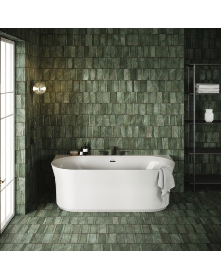 Ravak Ypsilon Wall 178x86 cm, glaudžiama prie sienos vonia, akrilas