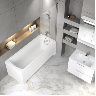 Ravak Classic II stačiakampė vonia, akrilas (pasirinkite dydį)
