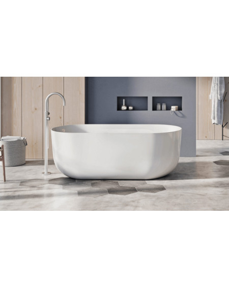 Akmens masės vonia Balteco Marin 179x84, balta