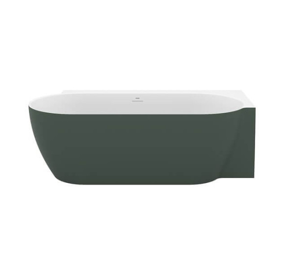Ravak vonia Freedom Corner II Tec 175x86, laisvai pastatoma, sifono dangtelis baltos spalvos, pasirinkite vonios spalvą
