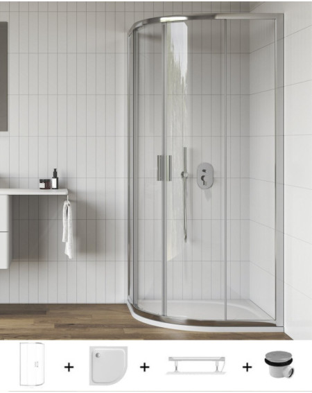 Ravak 5in1 dušo komplektas Blix II NBLCP4, 90x90