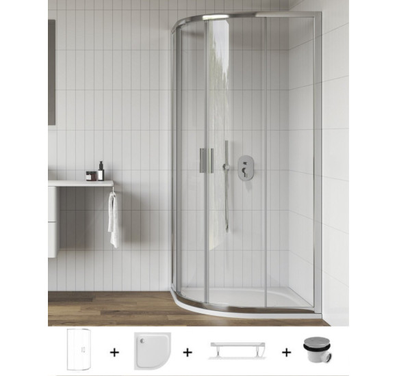 Ravak 5in1 dušo komplektas Blix II NBLCP4, 90x90