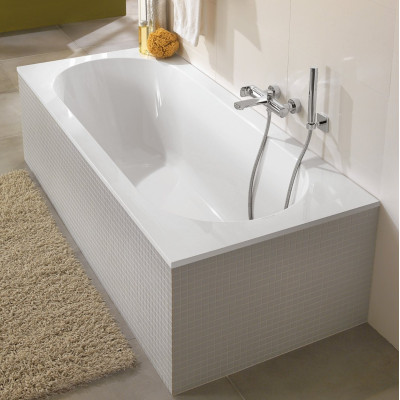 Villeroy&Boch Quaryl® Oberon, stačiakampė vonia su kojelėmis,180x80cm