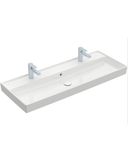 Praustuvas Villeroy & Boch Collaro 120x47cm (dviems maišytuvams)