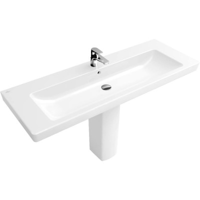 Villeroy & Boch Subway 2.0 praustuvas, 1300x470, su viena anga maišytuvui