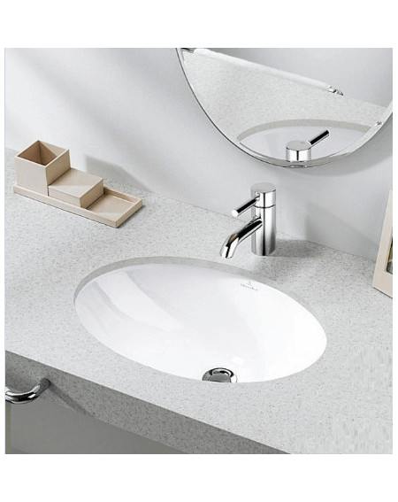 Villeroy & Boch Evana po stalviršiu montuojamas praustuvas 50x35cm