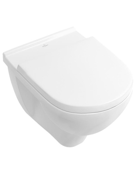 Villeroy&Boch O.Novo compact pakabinamas klozetas su lėtai nusileidžiančiu dangčiu