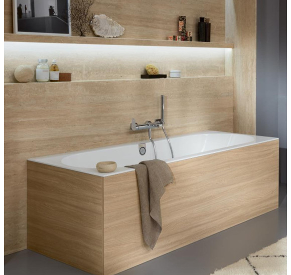 Villeroy & Boch vonia Oberon 2.0 1800 x 800 su kojelėmis ir sifonu