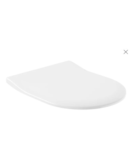 Villeroy&Boch WC Subway 2 Rimless, ViFresh klozeto dangtis su Soft Close technologija