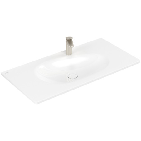 Villeroy & Boch Antao pakabinamas/montuojamas ant baldų praustuvas 100 cm, su skyle maišytuvui, pasirenkama spalva