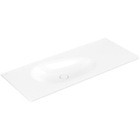 Villeroy & Boch Antao pakabinamas/montuojamas ant baldų praustuvas 120 cm, be skylės maišytuvui, pasirenkama spalva