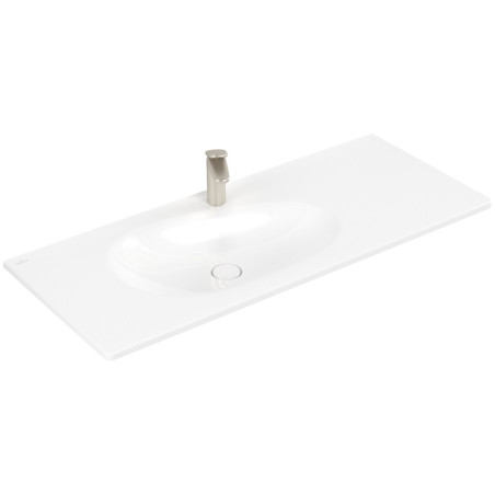 Villeroy & Boch Antao pakabinamas/montuojamas ant baldų praustuvas 120 cm, su skyle maišytuvui, ViFlow, pasirenkama spalva