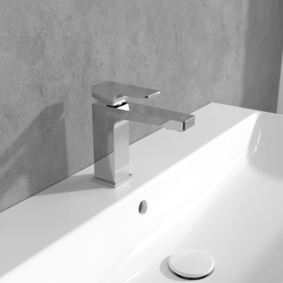 Villeroy & Boch Architectura Square maišytuvas praustuvui be dugno vožtuvo, pasirenkama spalva