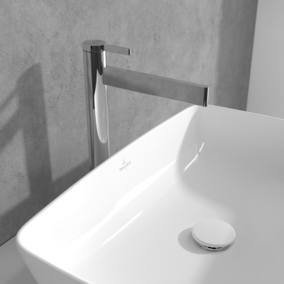 Villeroy & Boch Dawn Tall maišytuvas praustuvui be dugno vožtuvo, pasirenkama spalva