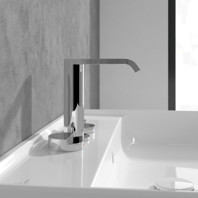 Villeroy & Boch Dawn 3 dalių maišytuvas praustuvui be dugno vožtuvo, pasirenkama spalva