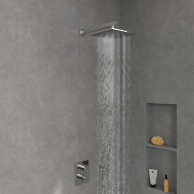 Villeroy & Boch Universal Showers kvadratinė dušo galva, 250x250 mm, pasirenkama spalva