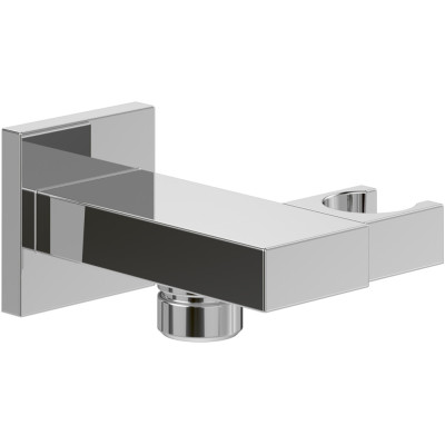 Villeroy & Boch Universal Showers kvadratinis rankinio dušelio laikiklis, pasirenkama spalva