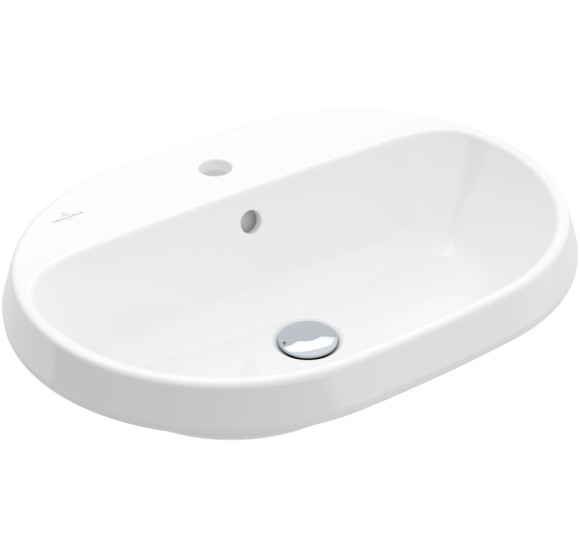Villeroy & Boch Architectura įleidžiamas praustuvas, 60 cm, su persipylimu