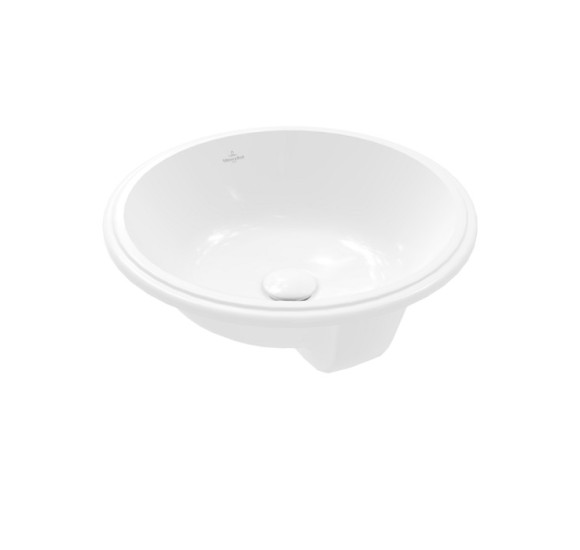 Villeroy & Boch Architectura po stalviršiu montuojamas praustuvas, 40 cm, su persipylimu