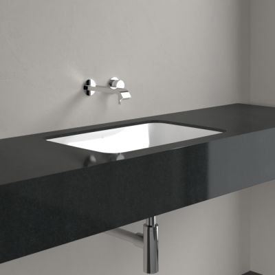 Villeroy & Boch Architectura po stalviršiu montuojamas stačiakampis praustuvas, 57 cm, su persipylimu