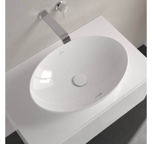 Villeroy&Boch Loop&Friends pastatomas praustuvas, 56x38, baltos spalvos
