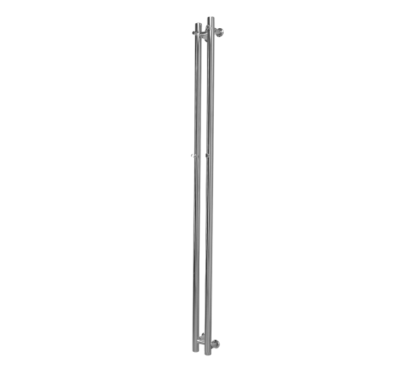 Wellmer Verona nerūdijančio plieno elektrinis džiovintuvas, 150 cm, 2 strypai