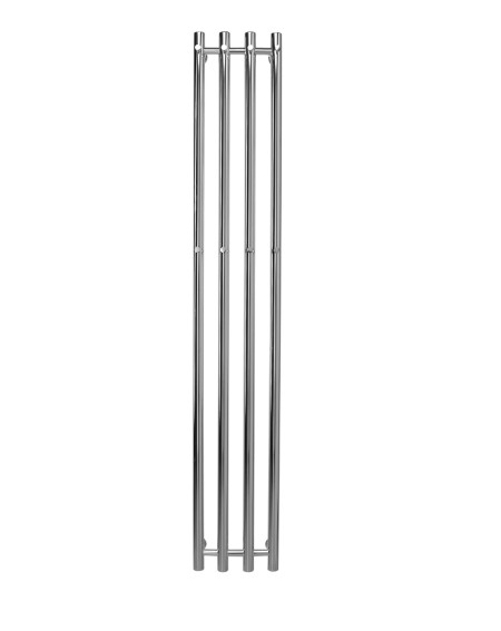 Wellmer Verona nerūdijančio plieno elektrinis džiovintuvas, 150 cm, 4 strypai