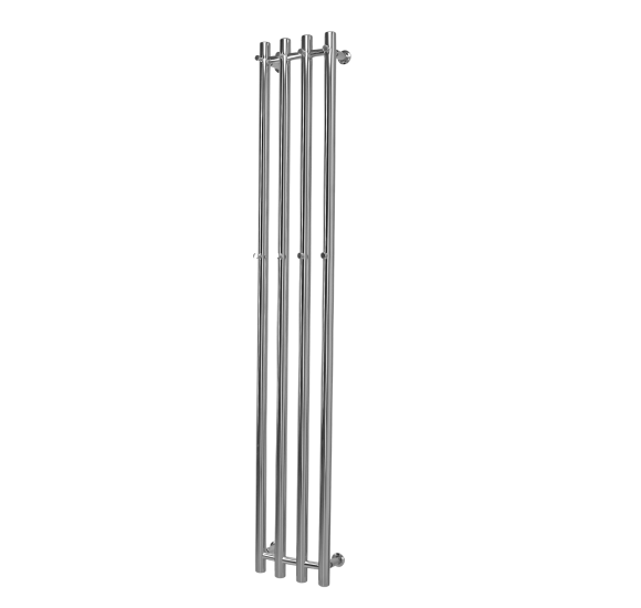 Wellmer Verona nerūdijančio plieno elektrinis džiovintuvas, 150 cm, 4 strypai