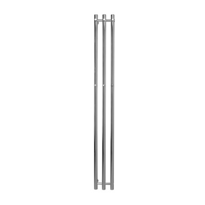 Wellmer Verona nerūdijančio plieno elektrinis džiovintuvas, 120 cm, 3 strypai