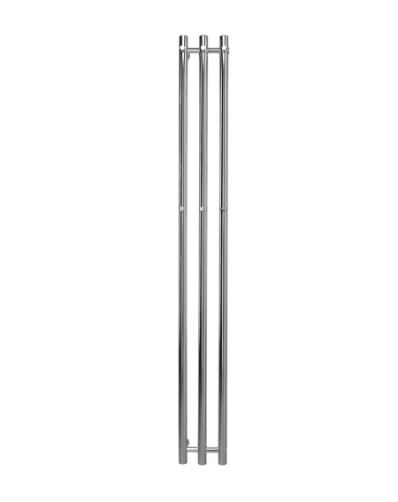Wellmer Verona nerūdijančio plieno elektrinis džiovintuvas, 120 cm, 3 strypai