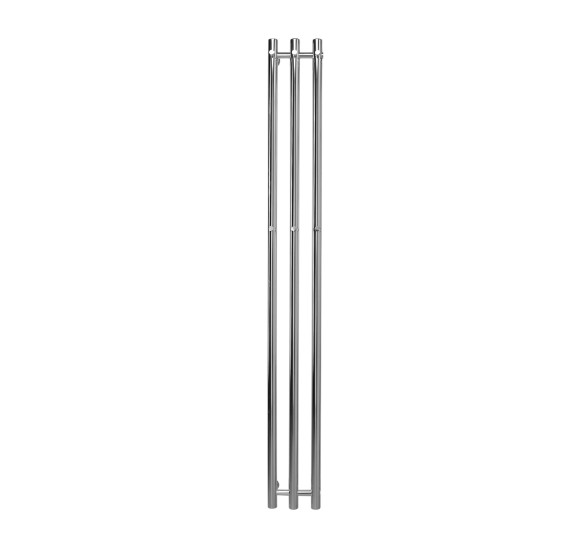 Wellmer Verona nerūdijančio plieno elektrinis džiovintuvas, 120 cm, 3 strypai