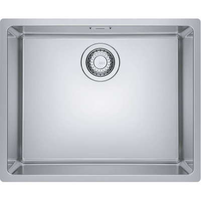 Franke MRX 110-50 nerūdijančio plieno plautuvė 54x44cm, (rankinis ventilis)