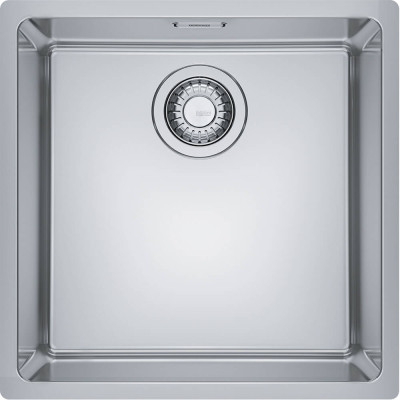 Franke MRX 110-40 nerūdijančio plieno plautuvė 44x44cm, (rankinis ventilis)