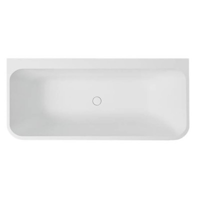 Akmens masės vonia Balteco GAMMA 159x71, RAL spalvos šonai