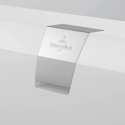 Villeroy&Boch Quaryl Squaro stačiakampė vonia su kojelėmis ir sifonu 170x75cm