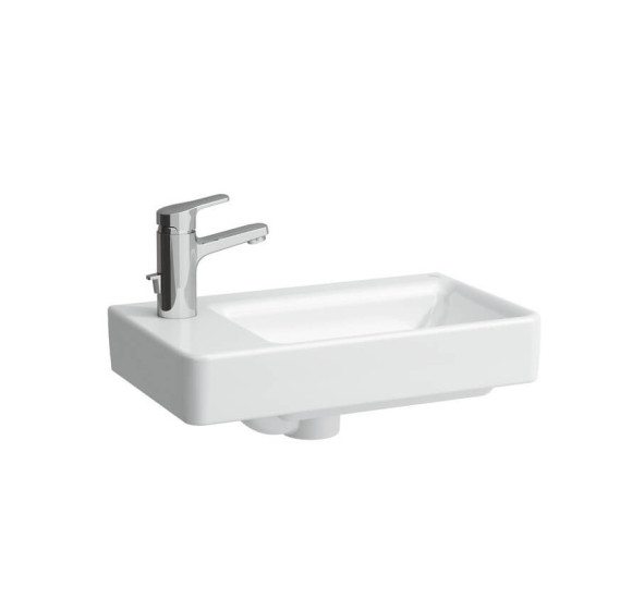 Laufen Pro S pakabinamas/baldinis praustuvas 48x28 cm, kairės pusės